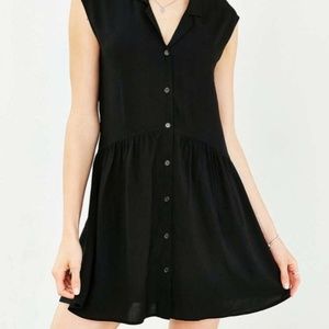 COPE Button Front Shirt Dress
